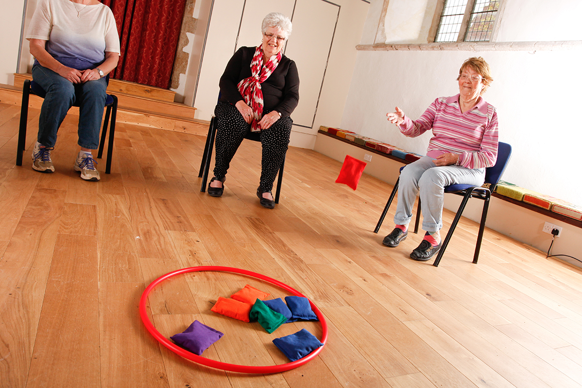 Target Games for Chair‑Based Exercise
